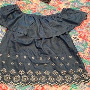 Old navy off the shoulder top